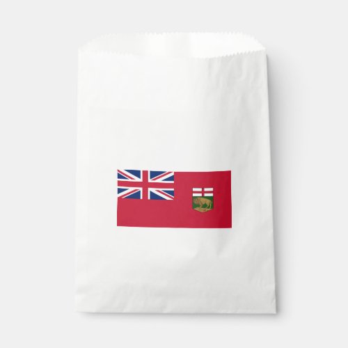 Flag of Manitoba Favor Bag