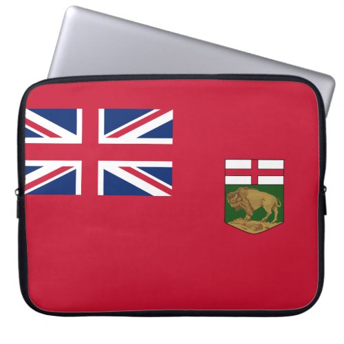 Flag of Manitoba Laptop Sleeve