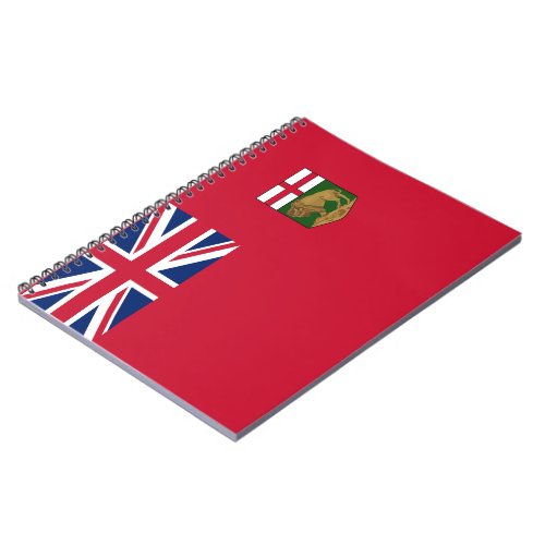 Flag of Manitoba Notebook