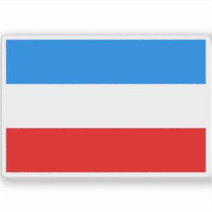 Flag of Mannheim, Germany Sticker