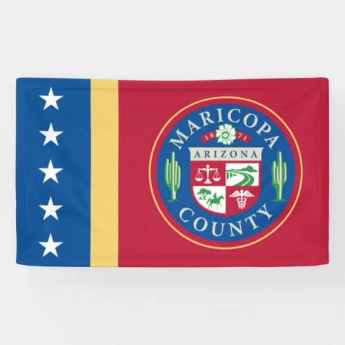 Flag of Maricopa County Arizona Banner
