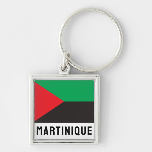 Flag of Martinique (2023) Keychain (Front)