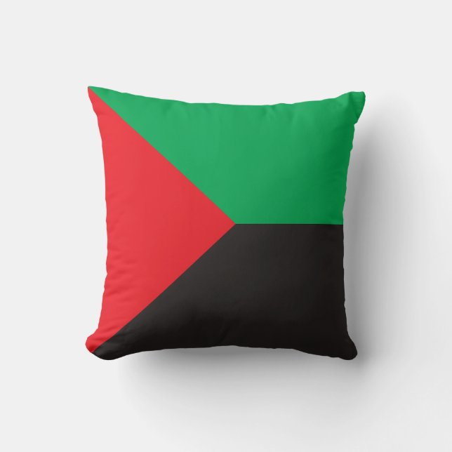 Flag of Martinique Throw Pillow (Front)