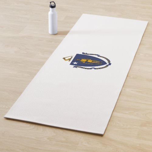 Flag of Massachusetts US State Yoga Mat