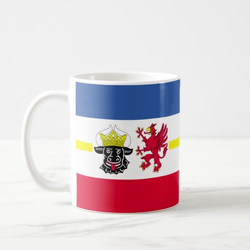 Flag of Mecklenburg_Western Pomerania Coffee Mug