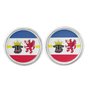 Flag of Mecklenburg-Western Pomerania Cufflinks