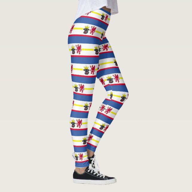 Flag of Mecklenburg-Western Pomerania Leggings (Right)