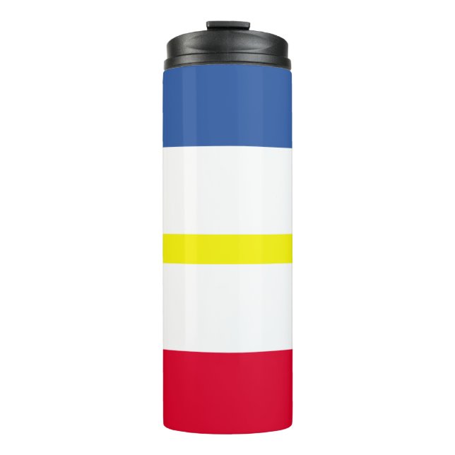 Flag of Mecklenburg-Western Pomerania Thermal Tumb Thermal Tumbler (Front)