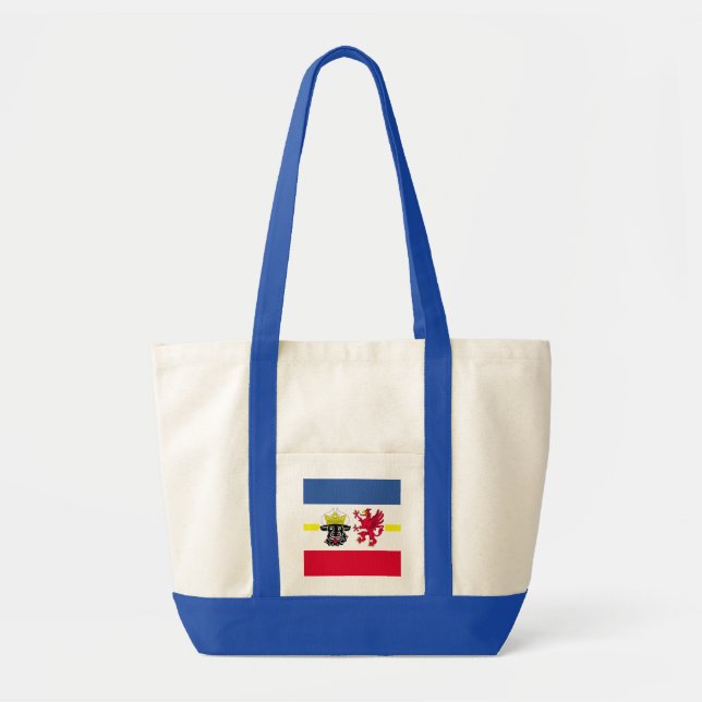 Flag of Mecklenburg-Western Pomerania Tote Bag (Front)