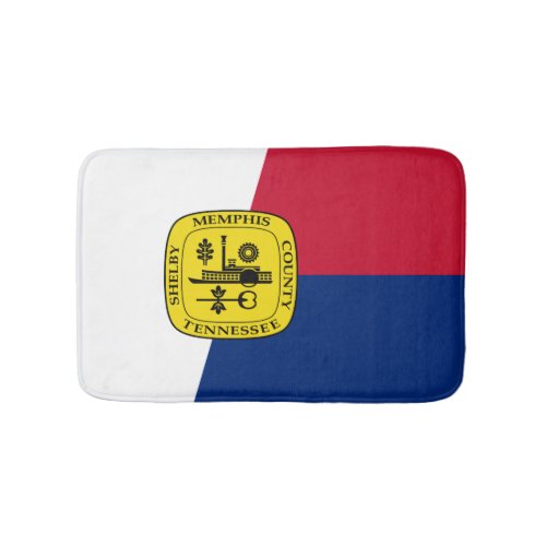 Flag of Memphis Tennessee Bath Mat