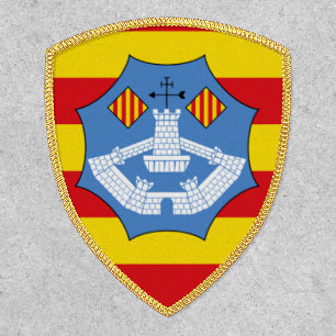 Flag of Menorca, Spain Patch