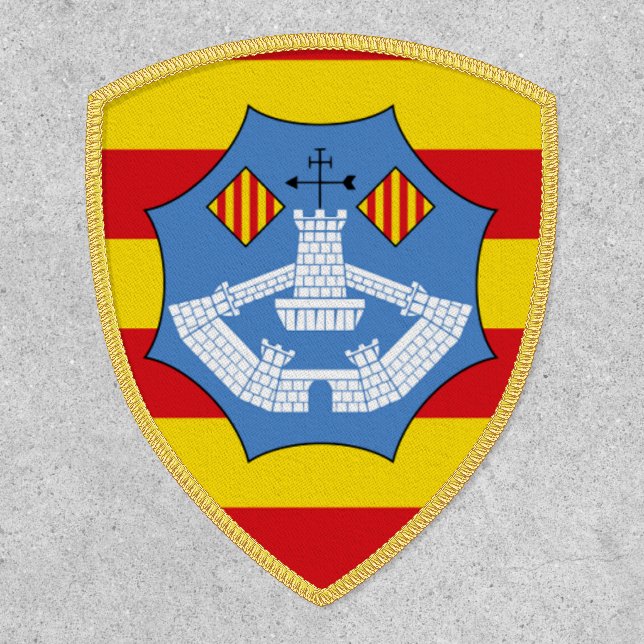 Flag of Menorca, Spain Patch (Front)