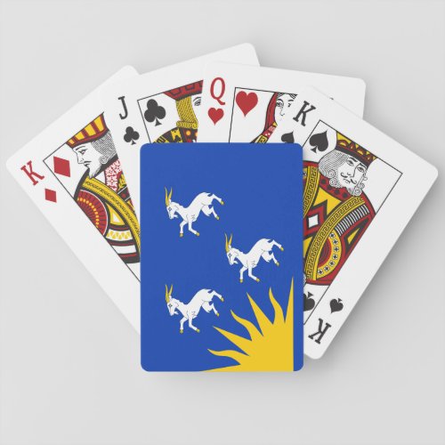 Flag of Merionethshire Playing Cards