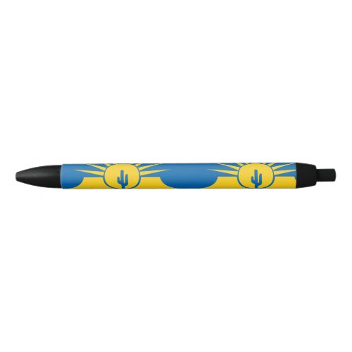 Flag of Mesa Arizona Black Ink Pen