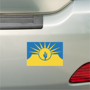 Flag of Mesa, Arizona Car Magnet