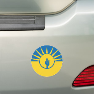 Flag of Mesa, Arizona Car Magnet