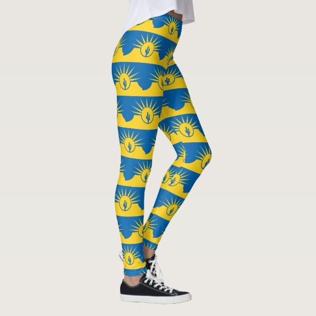 Flag of Mesa, Arizona Leggings (Right)