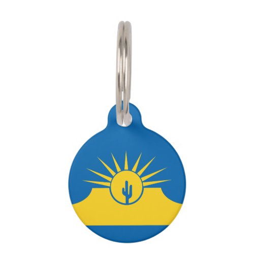 Flag of Mesa Arizona Pet ID Tag