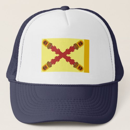 Flag of Mexican Royalists Trucker Hat