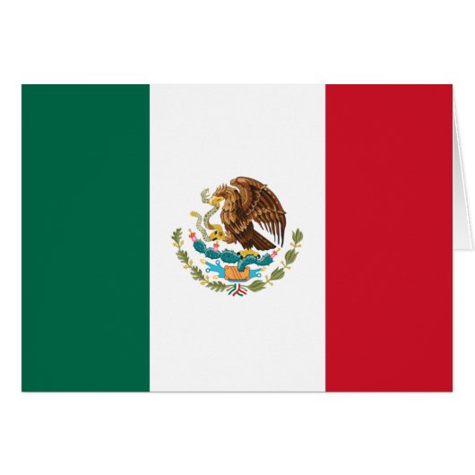 Flag of Mexico (Front Horizontal)