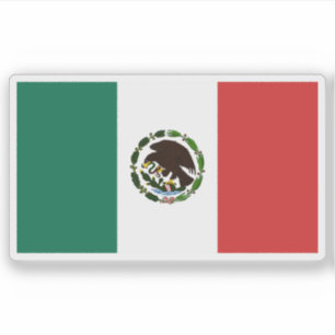 Flag of Mexico (1934–1968) Sticker