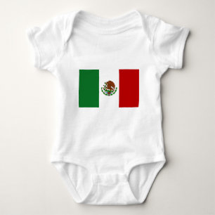 Flag of Mexico Baby Bodysuit