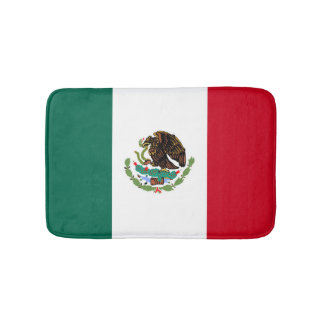 Flag of Mexico Bath Mat