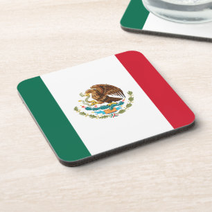 Flag of Mexico Beverage Coaster