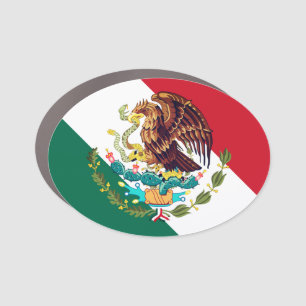 Flag of Mexico Car Magnet