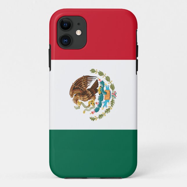 Flag of Mexico Case-Mate iPhone Case (Back)