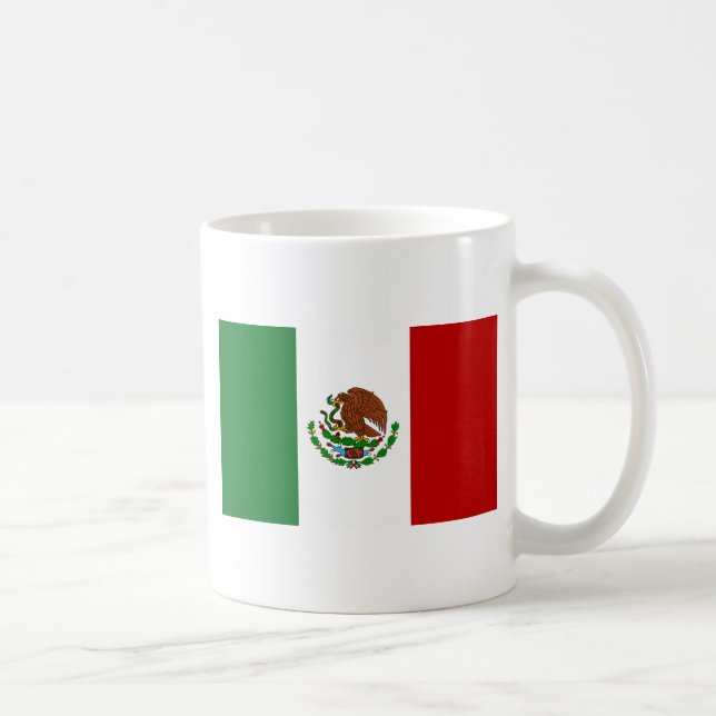 Flag of Mexico Coffee Mug (Right)