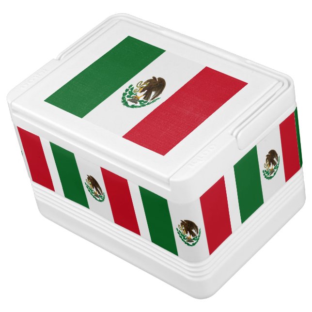 Flag of Mexico Cooler (Angled)