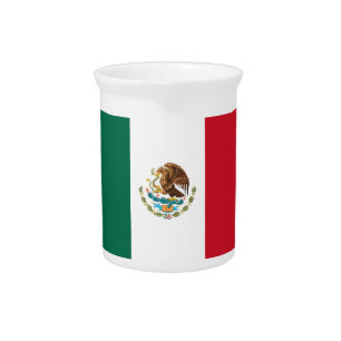 Flag of Mexico Drink Pitcher