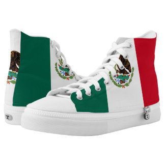 Mexico Flag Canvas Shoes & Printed Shoes | Zazzle