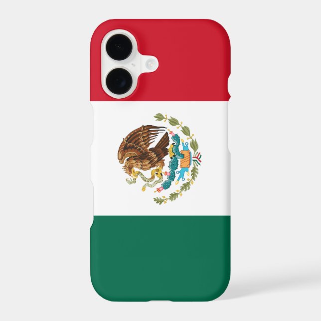 Flag of Mexico Iphone Case (Back)