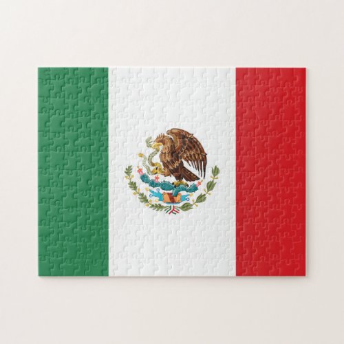 Flag of Mexico Jigsaw Puzzle