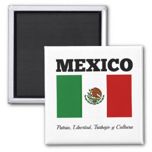 Flag of Mexico, labeled Magnet