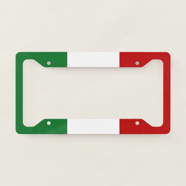 Flag of Mexico  License Plate Frame (Front)