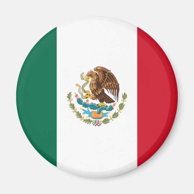 Flag of Mexico Magnet (Front)
