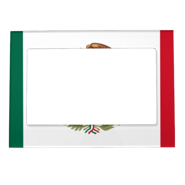 Flag of Mexico Magnetic Photo Frame (Front)
