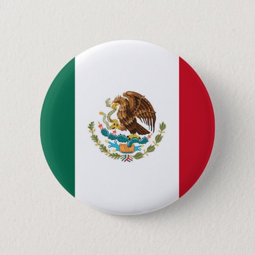 Flag of Mexico _ Mexican Flag _ Bandera de Mxico Button