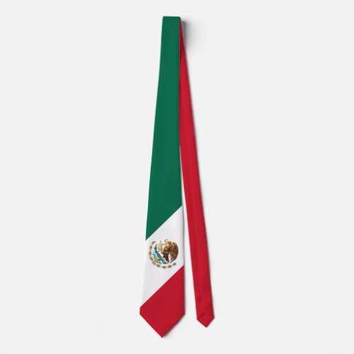 Flag of Mexico Neck Tie
