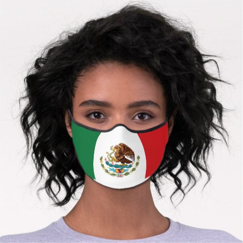 Flag of Mexico Premium Face Mask