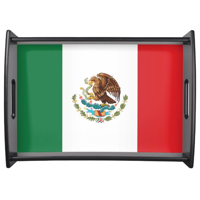Flag of Mexico Serving Tray (Front)