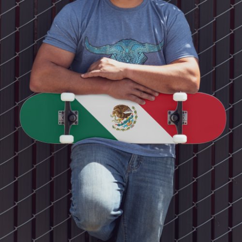 Flag of Mexico Skateboard