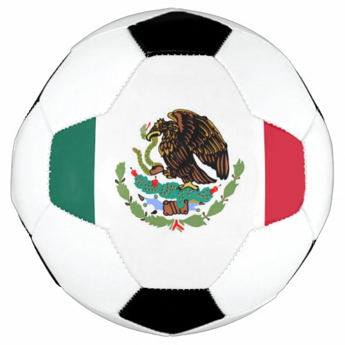 Flag of Mexico Soccer Ball