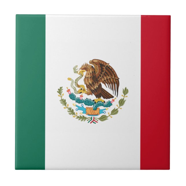 Flag of Mexico Tile (Front)