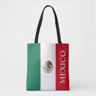 Flag of Mexico Tote Bag