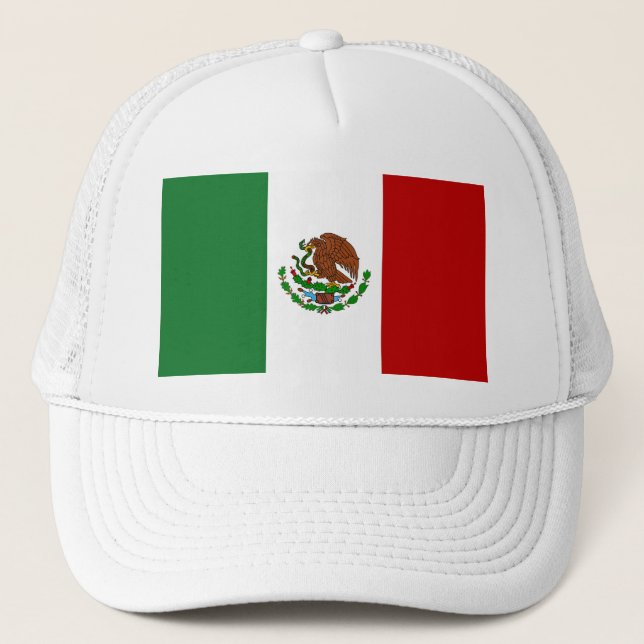 Flag of Mexico Trucker Hat (Front)