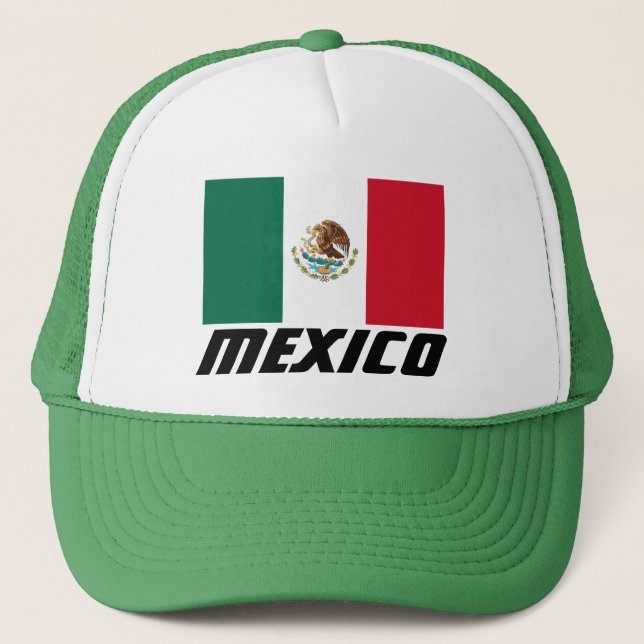 Flag of Mexico Trucker Hat (Front)